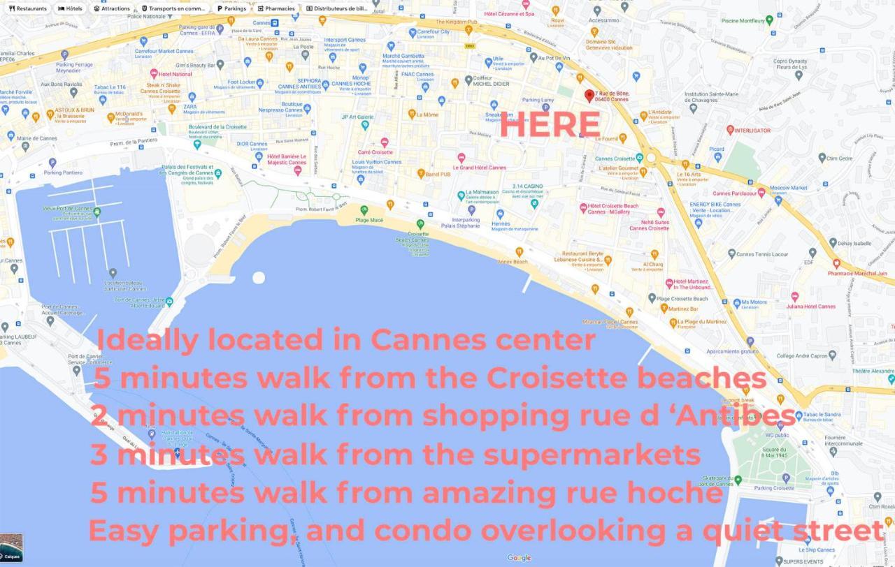 Totolulu Cannes Blue Corner ภายนอก รูปภาพ